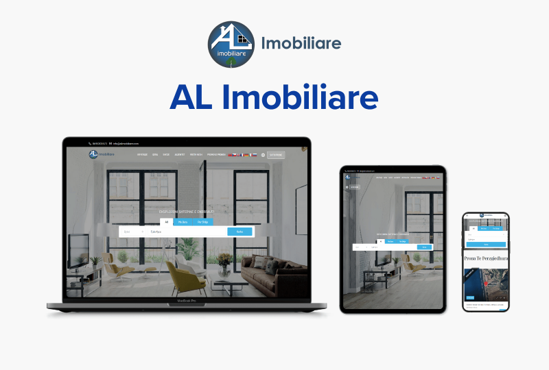 AL Imobiliare Portfolio Mockup Presentation