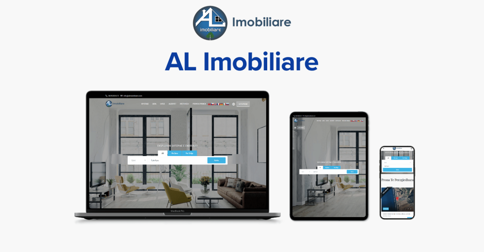 AL Imobiliare Portfolio Mockup Presentation
